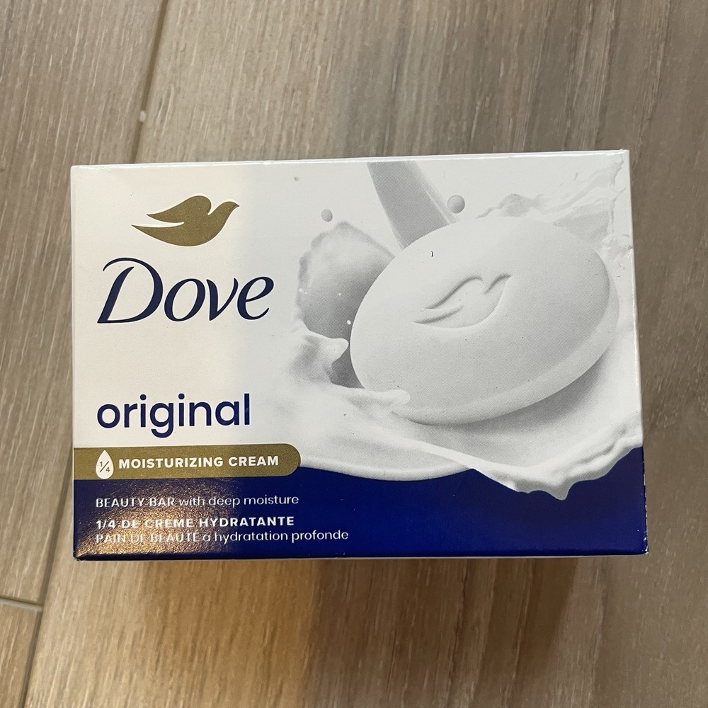 Dove ORIGINAL White Beauty Soap Moisturizing Cream 3.75 oz 1 Bar Sealed
